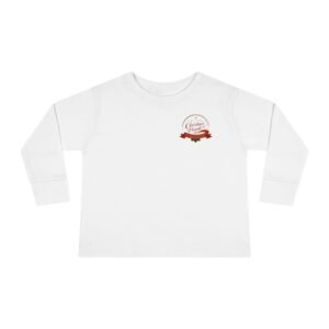 5137623854679094723_2048.jpeg Toddler Long Sleeve Tee - 'Christmas Miracle' Snow Globe Holiday Shirt