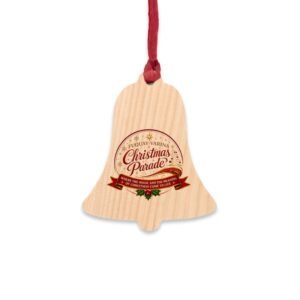 Bell Wooden Ornament – Christmas Parade Keepsake Ornament